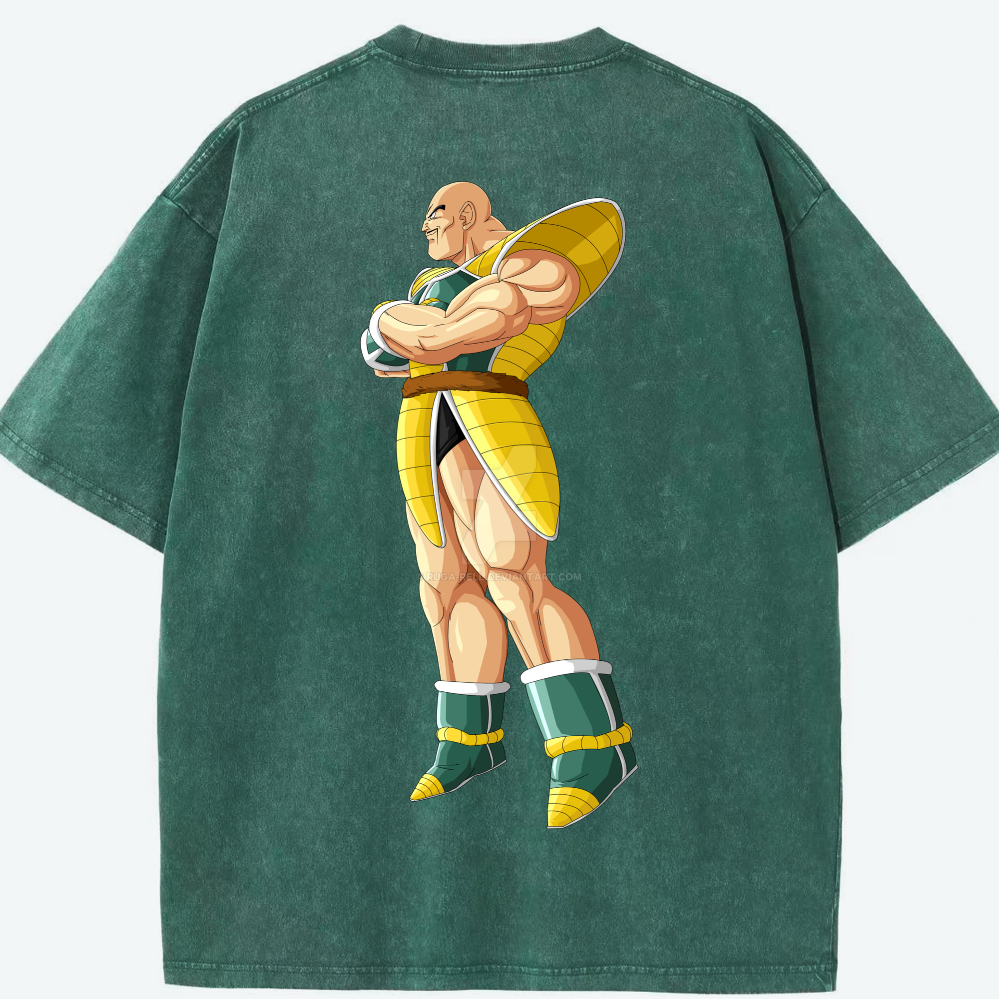 （画像用） ドラゴンボール DRAGON BALL 綿100% ヴィンテージ風 半袖Tシャツ（背面プリント）